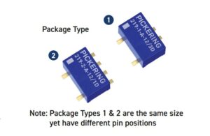 Pickering 219 Series Package Types